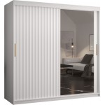 Ντουλάπα συρόμενη 180 Riflo Wave 2-Leuko