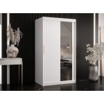 Ντουλάπα συρόμενη 100 Riflo Wave 2-Leuko