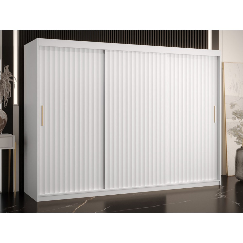 Ντουλάπα συρόμενη 250 Riflo Wave 1-Leuko