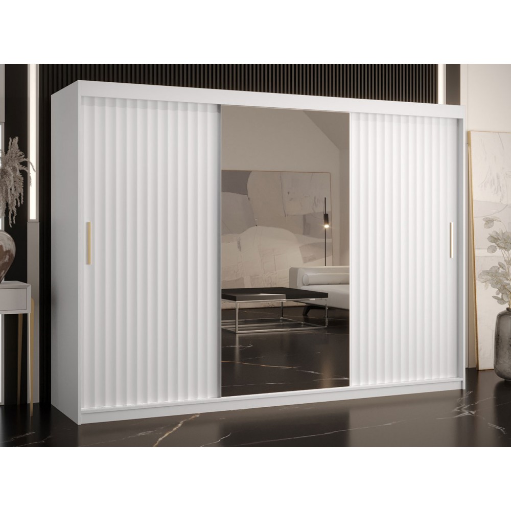 Ντουλάπα συρόμενη 250 Riflo Wave 2-Leuko