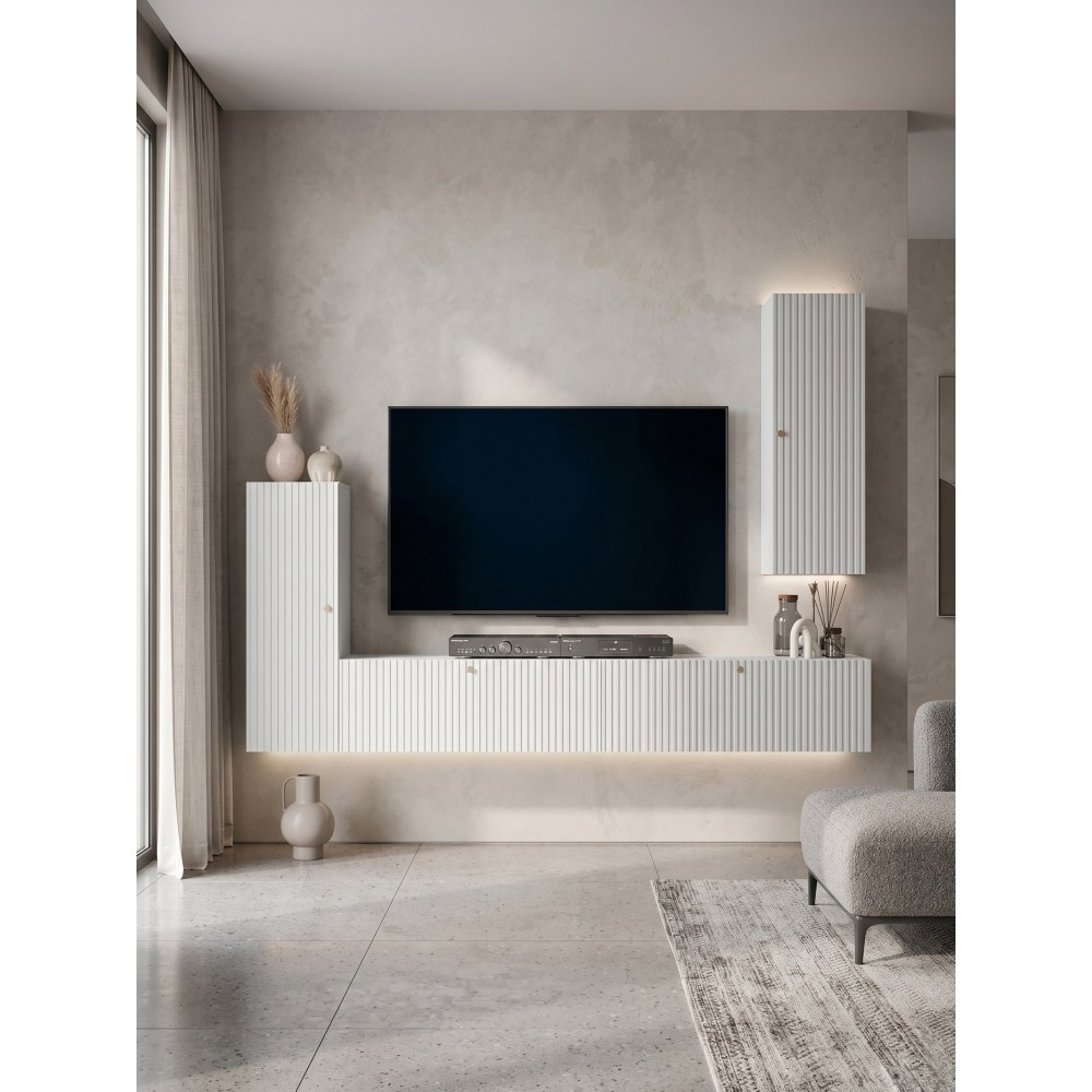 Σύνθετο σαλονιού Waldi Riflo Slim I 234x40x100