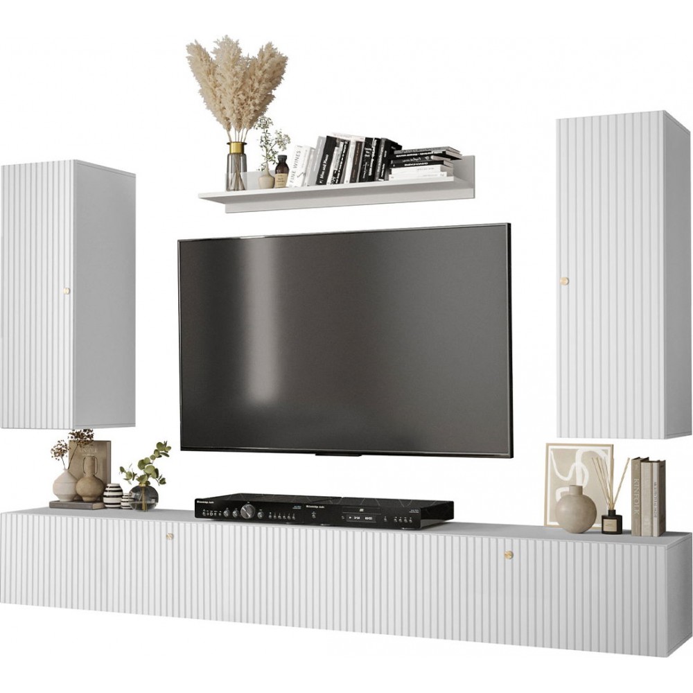 Σύνθετο σαλονιού Waldi Riflo Slim II-Leuko