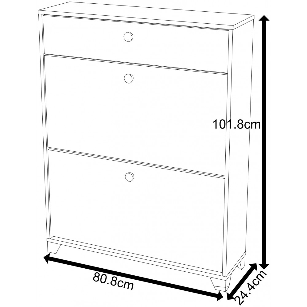 Παπουτσοθήκη Senna-Leuko - Drus
