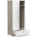 Ντουλάπα δίφυλλη Senna D-Leuko - Drus