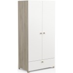 Ντουλάπα δίφυλλη Senna D-Leuko - Drus