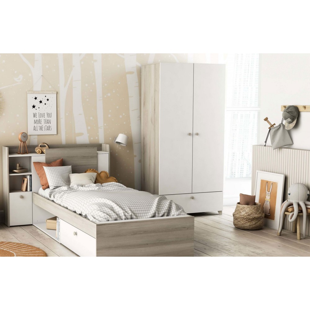 Ντουλάπα δίφυλλη Senna D-Leuko - Drus