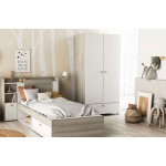 Ντουλάπα δίφυλλη Senna D-Leuko - Drus