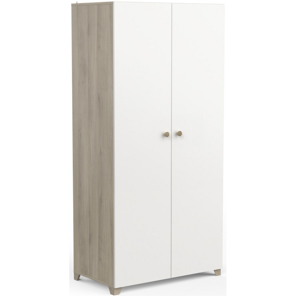 Ντουλάπα δίφυλλη Senna S-Leuko - Drus