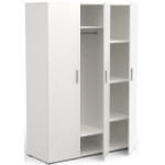 Ντουλάπα τρίφυλλη Senna S-Leuko