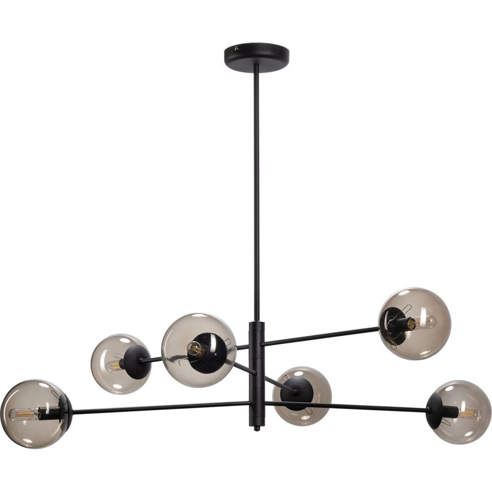 Κρεμαστό φωτιστικό οροφής Homme 6φωτο-Anthraki