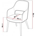 Καρέκλα Kaisa K85-Ekrou