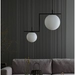 Φωτιστικό οροφής δίφωτο Zac -Leuko