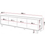 Έπιπλο τηλεόρασης Asti-Mauro