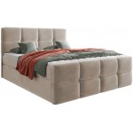 Επενδυμένο κρεβάτι Fuego-180 x 200-Ekrou