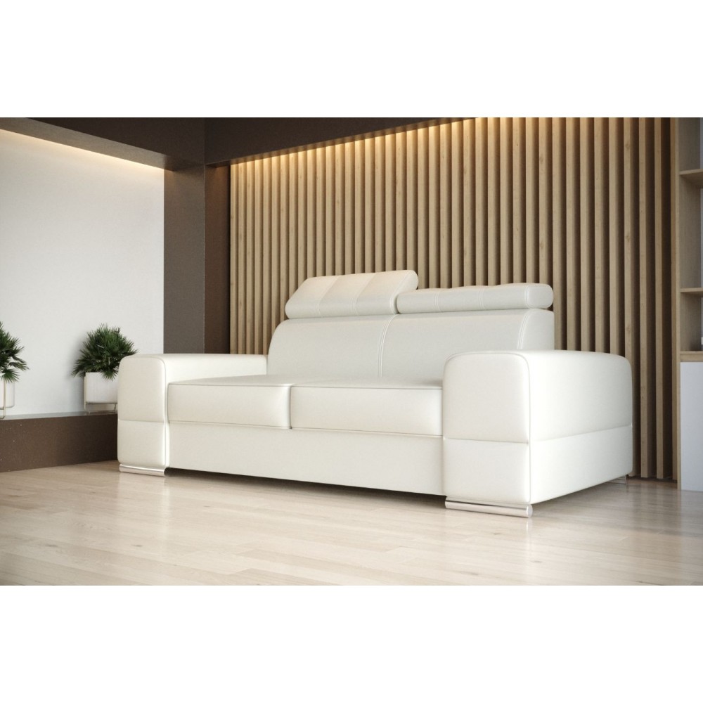 Καναπές Dren διθέσιος LTHR-Leuko