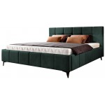 Επενδυμένο κρεβάτι Campel-Prasino-140 x 200