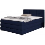 Επενδυμένο κρεβάτι Orra με στρώμα και ανώστρωμα-Mple-140 x 200