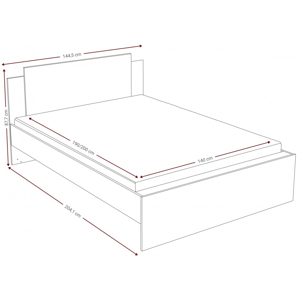 Κρεβάτι Fiora