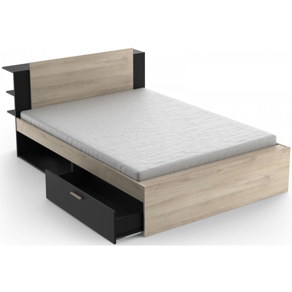 Κρεβάτι Sett-Fusiko-Mavro