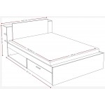 Κρεβάτι Sett-Fusiko-Mavro