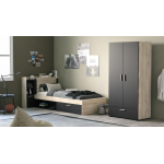 Κρεβάτι Talon-Fusiko-Mavro