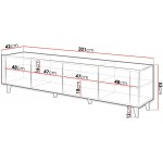 Έπιπλο τηλεόρασης Faro-Mauro - Fusiko