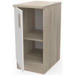 Επιδαπέδιο ντουλάπι Poppy 40-Fusiko-Leuko