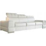 Καναπές Dren τριθέσιος LTHR-Leuko