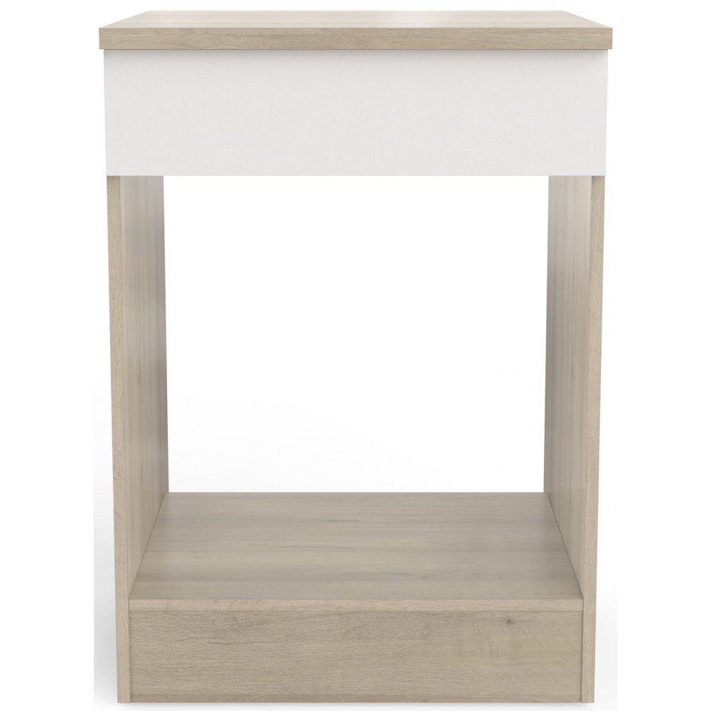 Επιδαπέδιο ντουλάπι φούρνου Poppy 60-Fusiko-Leuko