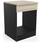 Επιδαπέδιο ντουλάπι φούρνου Poppy 60-Mauro - Fusiko