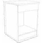 Επιδαπέδιο ντουλάπι φούρνου Poppy 60-Mauro - Fusiko