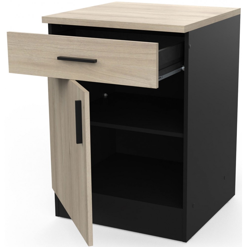 Επιδαπέδιο ντουλάπι Poppy 60-Mauro - Fusiko