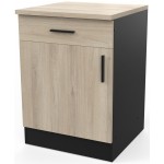 Επιδαπέδιο ντουλάπι Poppy 60-Mauro - Fusiko