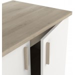 Επιδαπέδιο ντουλάπι Poppy 100-Fusiko-Leuko