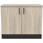 Επιδαπέδιο ντουλάπι Poppy 100-Mauro - Fusiko