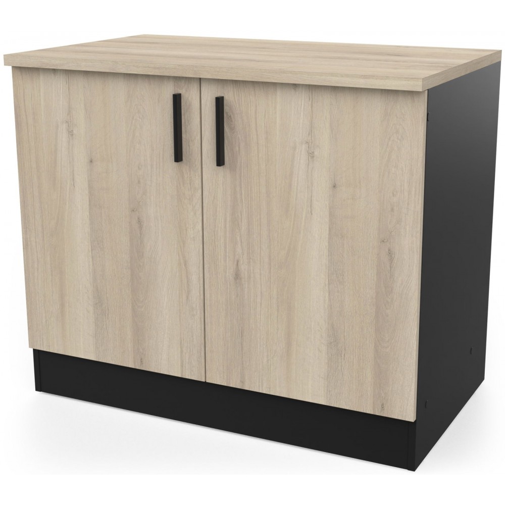 Επιδαπέδιο ντουλάπι Poppy 100-Mauro - Fusiko