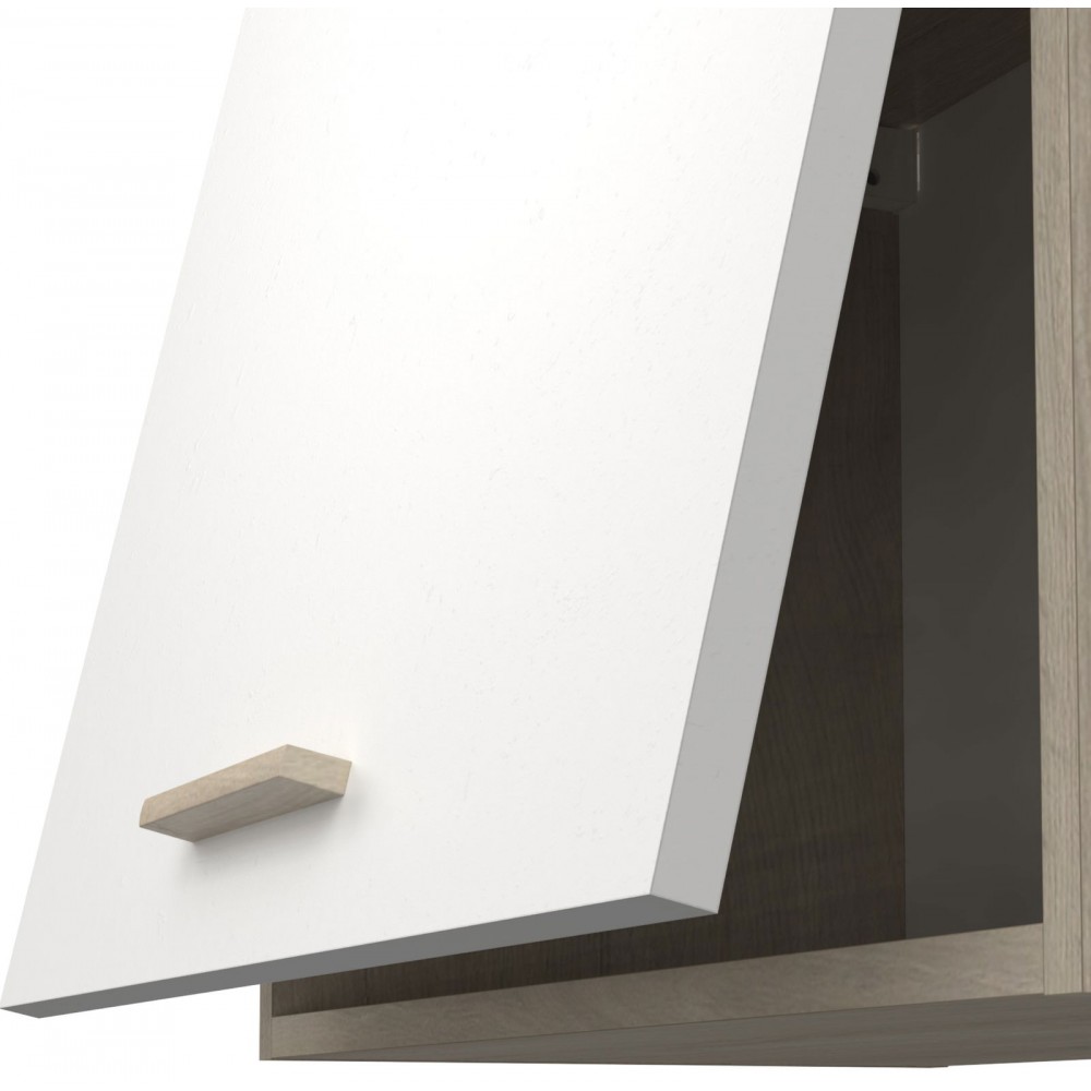 Κρεμαστό οριζόντιο ντουλάπι Poppy 60-Fusiko-Leuko