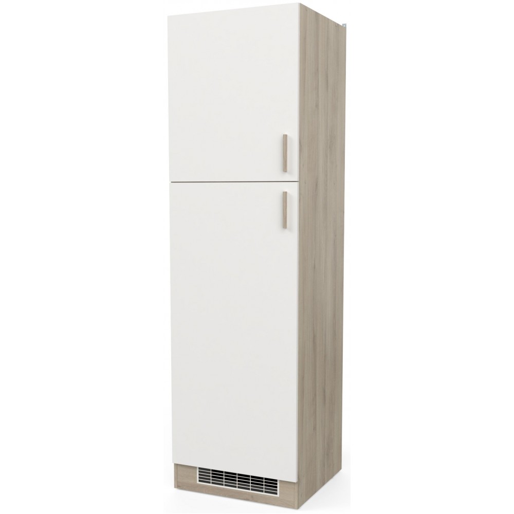 Επιδαπέδιο ντουλάπι ψηλό Poppy 60-Fusiko-Leuko