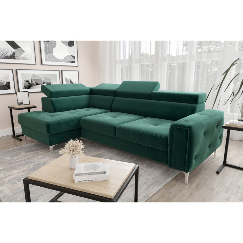 Γωνιακός Καναπές Almeria 255x165x99