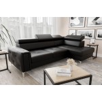 Γωνιακός καναπές Almeria Eco LTHR-Mauro-Δεξιά