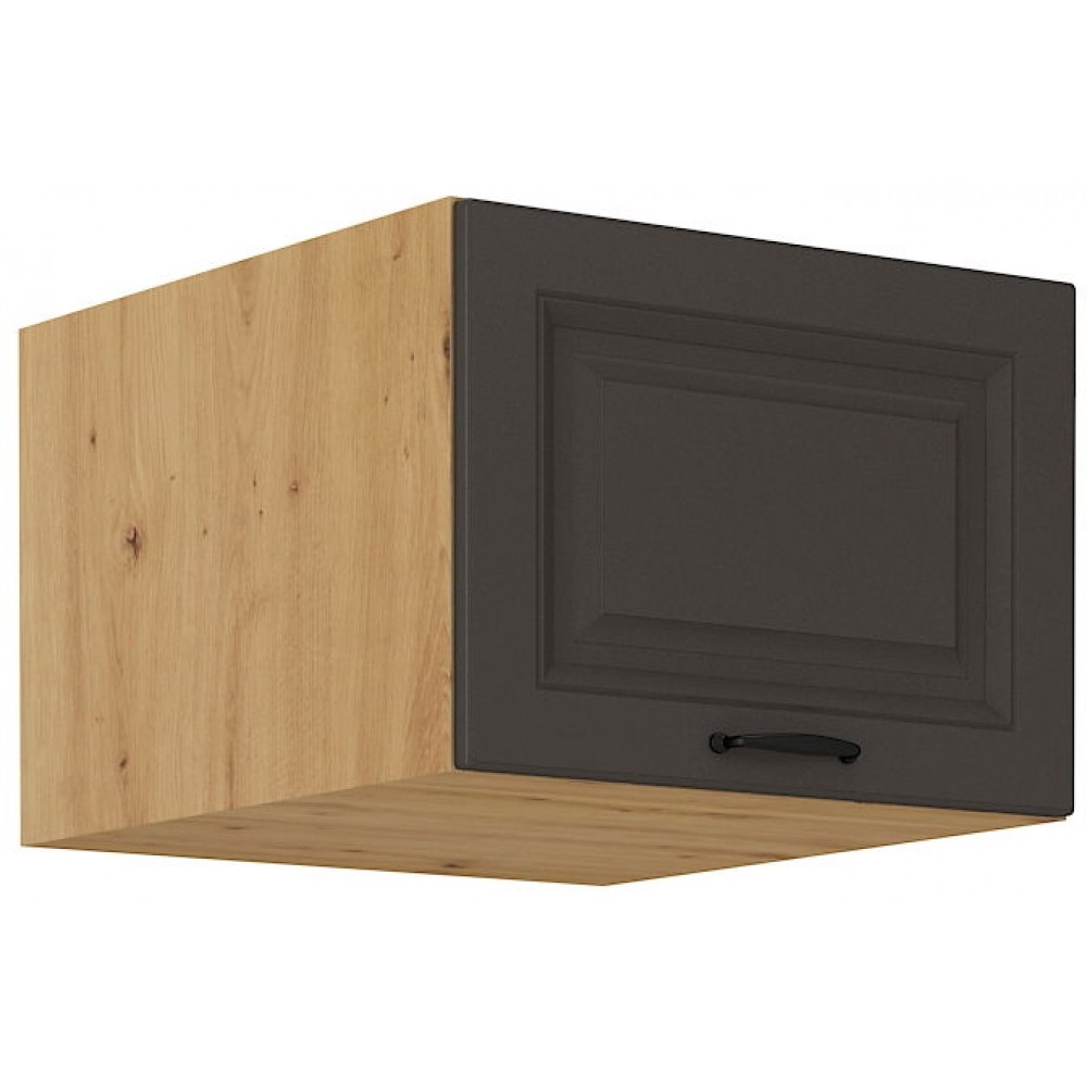 Κρεμαστό ντουλάπι Yvette 50 NAGU-36 1F-Grafitis