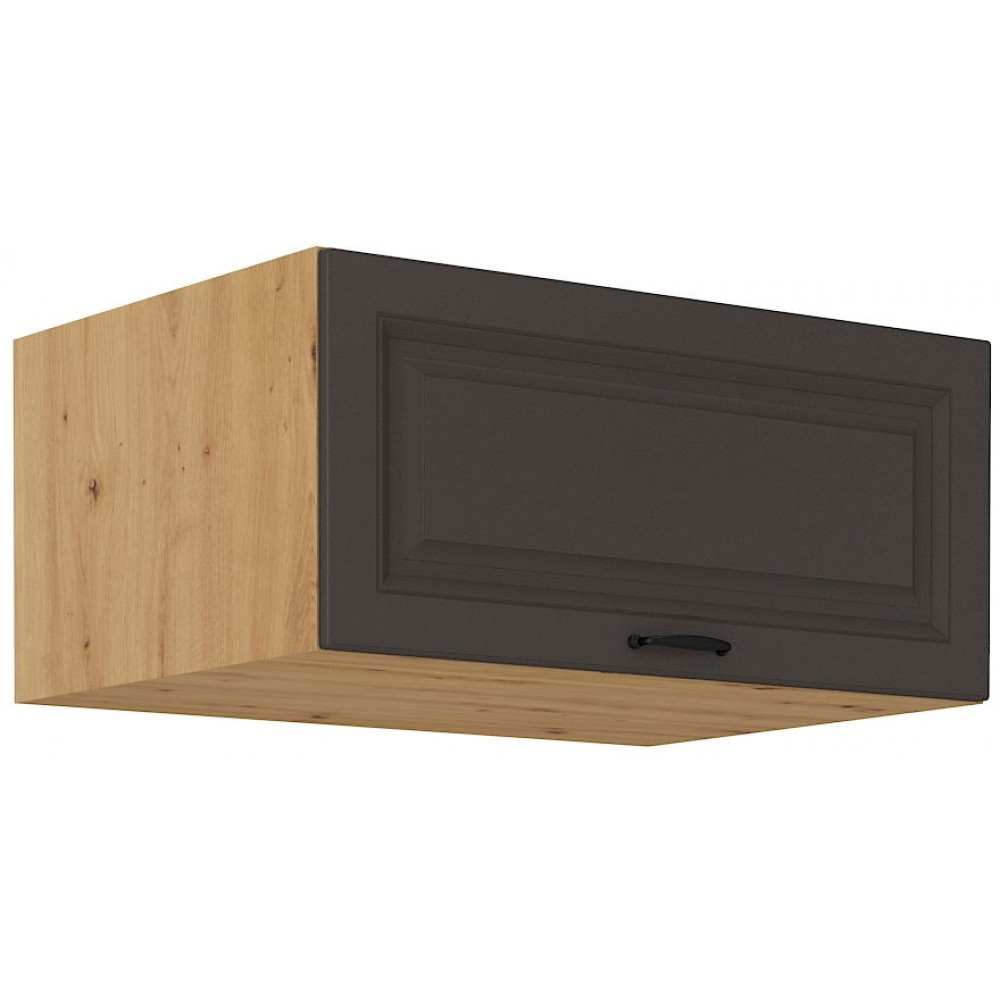 Κρεμαστό ντουλάπι Yvette 80 NAGU-36 1F-Grafitis