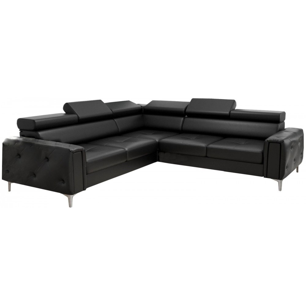 Γωνιακός καναπές Almeria I LTHR -Mauro-Αριστερή