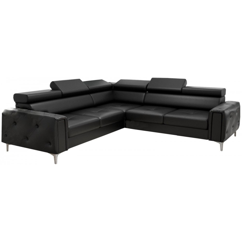 Γωνιακός καναπές Almeria I LTHR  255x255x99