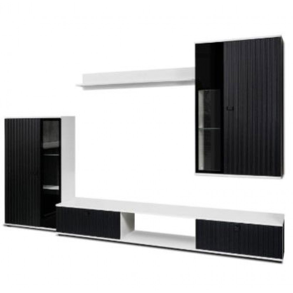 Σύνθετο σαλονιού Picante II-Mavro-Lefko