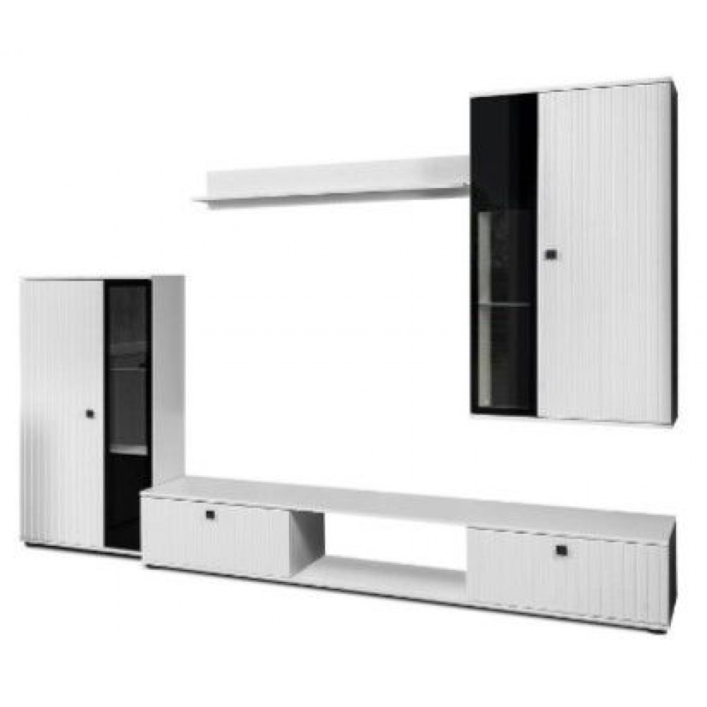 Σύνθετο σαλονιού Picante II-Leuko-Mauro