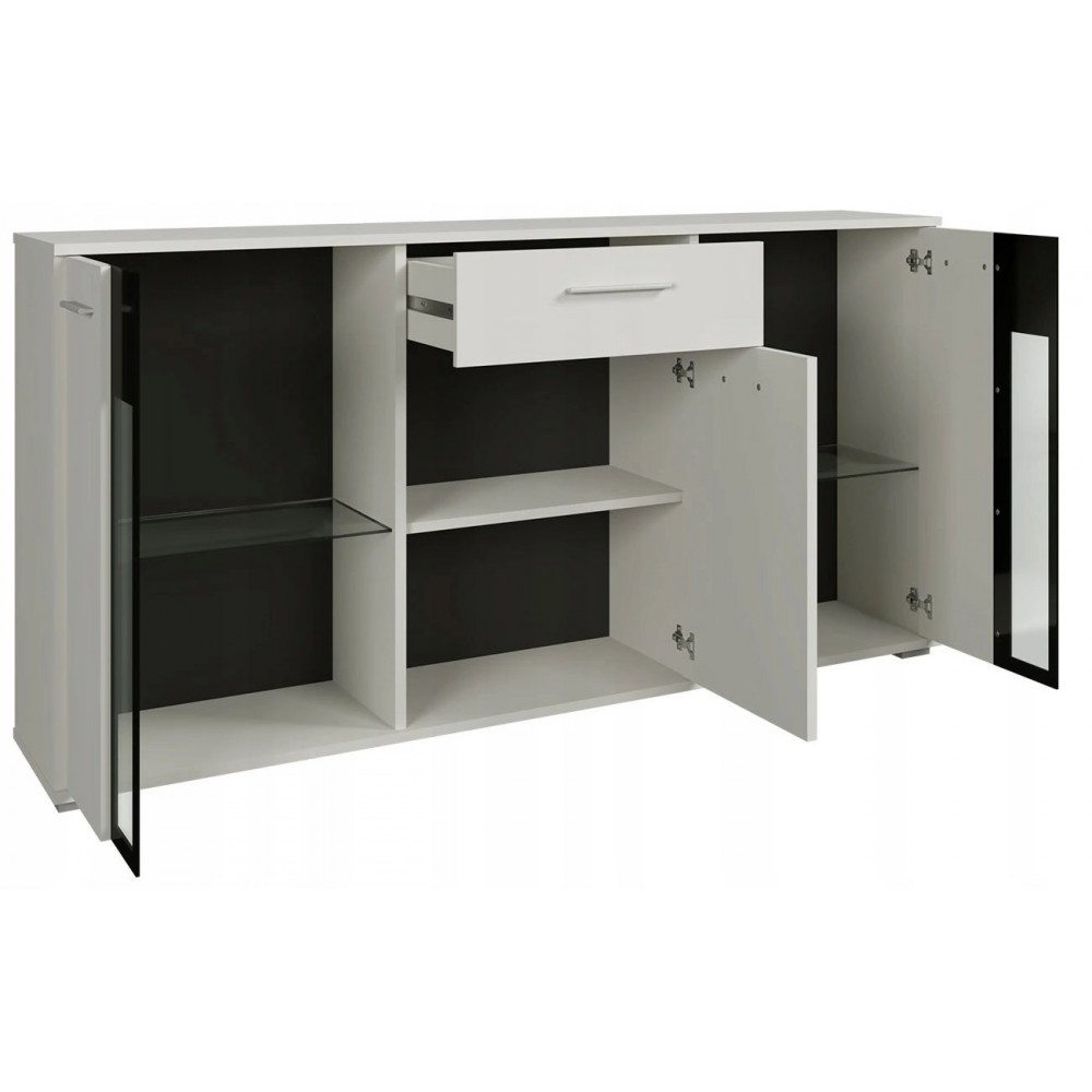 Μπουφές Picante II-Fusiko-Mavro 140.4x40.2x80