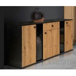 Μπουφές Picante II-Fusiko-Mavro 140.4x40.2x80