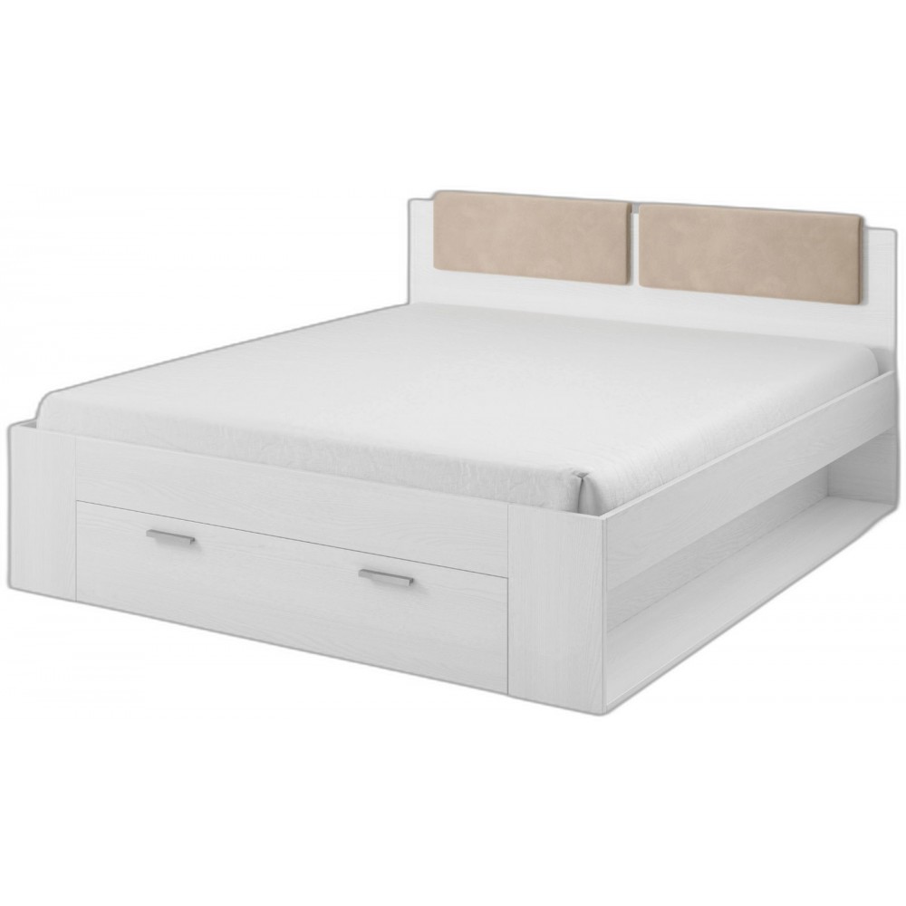 Κρεβάτι Kappa-160 x 200-Gkri Anoixto