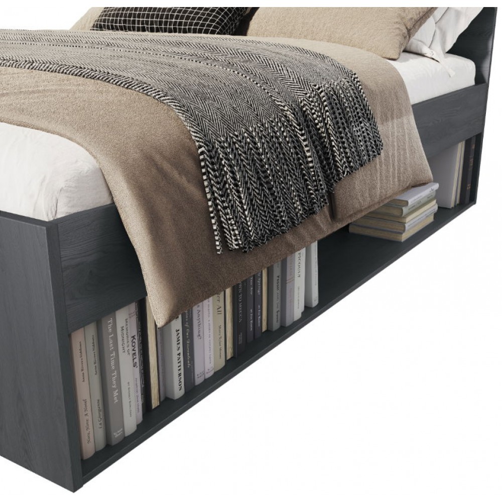 Κρεβάτι Kappa-160 x 200-Carbon